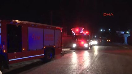 Eyüp'te Fabrika Yangını