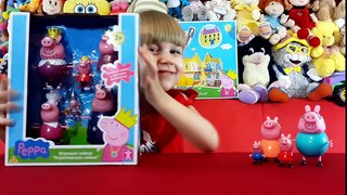 Свинка Пеппа мультик интерактивный с игрушками. День Рождения Пеппы Часть 4 (Королевская Семья)