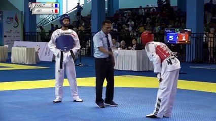 PON 2018 - TAEKWONDO - KALIMANTAN UTARA vs  NUSA TENGGARA TIMUR