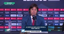 Matías Almeyda en conferencia de prensa