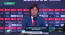 Matías Almeyda en conferencia de prensa
