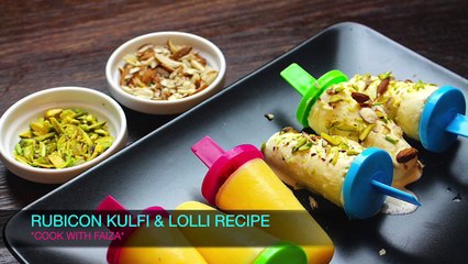 RUBICON KULFI & LOLLI RECIPE *COOK WITH FAIZA*