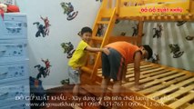 Cung cấp Giường tầng trẻ em tại huyện Hóc Môn TP HCM - video clip thực tế tại nhà khách hàng