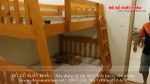 Cung cấp Giường tầng trẻ em tại huyện Củ Chi TP HCM - video clip thực tế tại nhà khách hàng