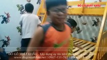 Cung cấp Giường tầng trẻ em tại huyện Cần Giờ TP HCM - video clip thực tế tại nhà khách hàng