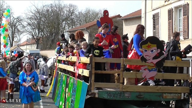 Vic-sur-Seille la 28e édition du défilé du carnaval