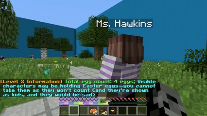 PopularMMOs Minecraft  SCHOOL SECRET! - EASTER BUNNY'S BUTTONS - Custom Map