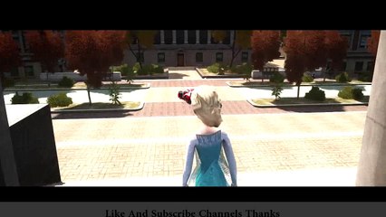 Arendelle's Disney Princess Anna and Elsa Snow Queen Frozen Lightning McQueen Car Play(000000-095755) [XVID 720p]