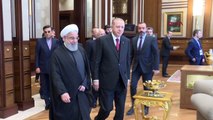 Beştepe’de Türkiye-Rusya-İran Üçlü Zirvesi