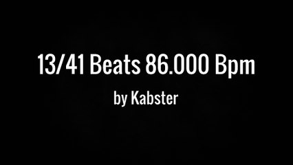 13/41 Beats - Random beats #19 - Kabster