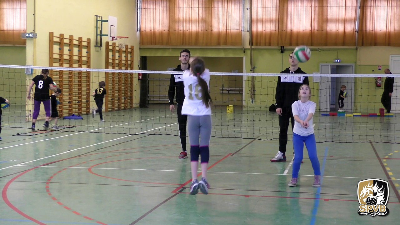2018.03.28 Entrainement baby volley - Julien Gomme & Rogerio Brizola