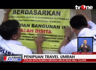 Polisi Sita Rumah Mewah Milik Bos Abu Tours