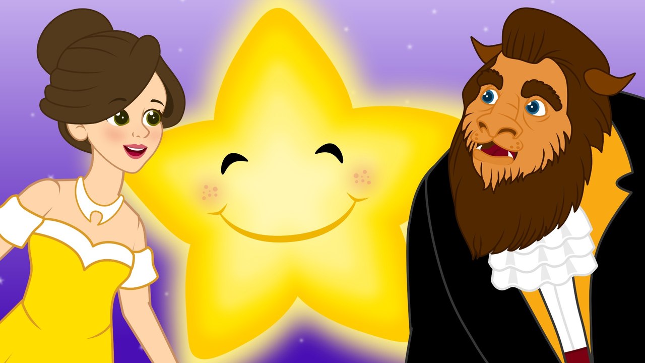 Twinkle Twinkle Little Star with Beauty and the Beast
