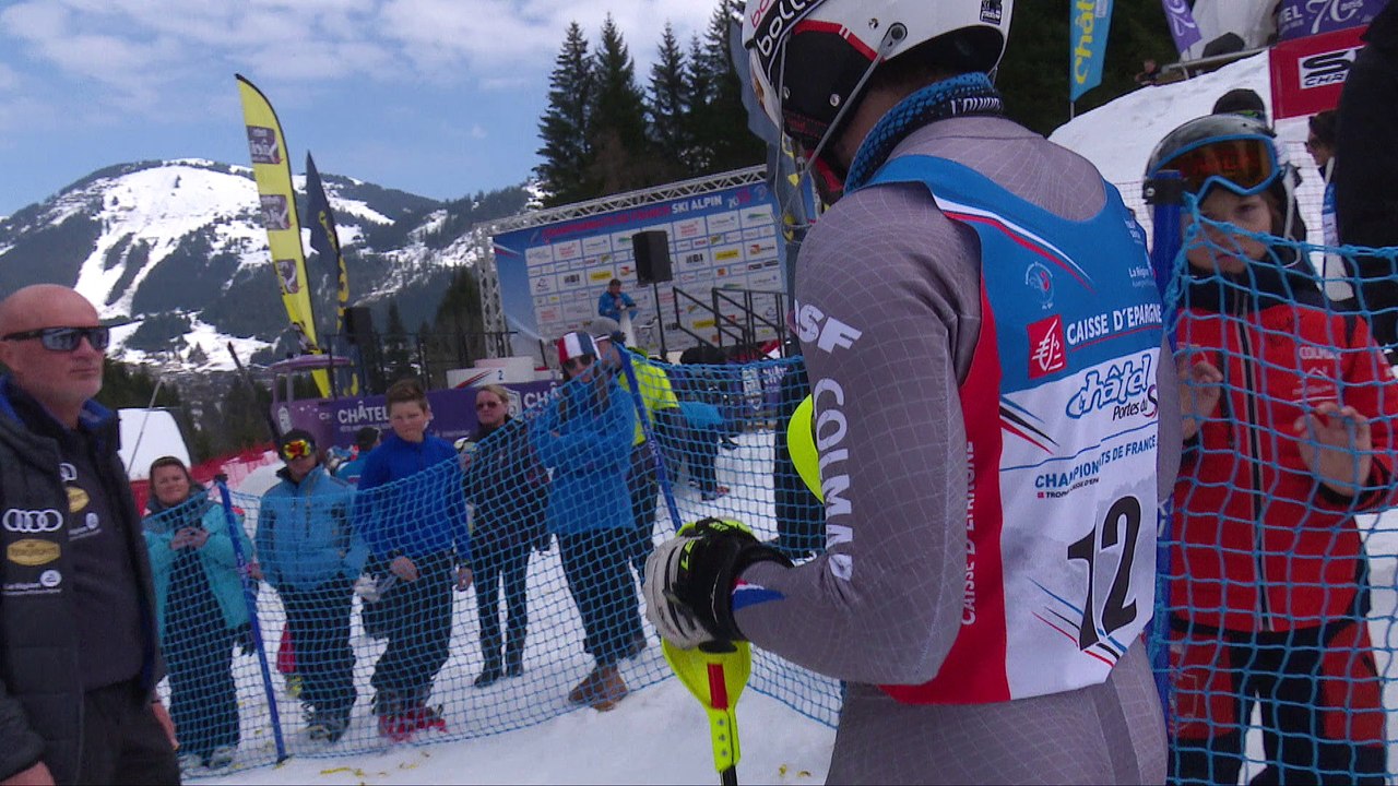 FFS TV - CHÂTEL - Championnats de France de Ski Alpin - Slalom Homme - Manche 2 - Mars 2018