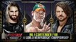 WWE 2K18 Seth Rollins Vs John Cena Vs Aj Styles No. 1 Contender For WWE Championship