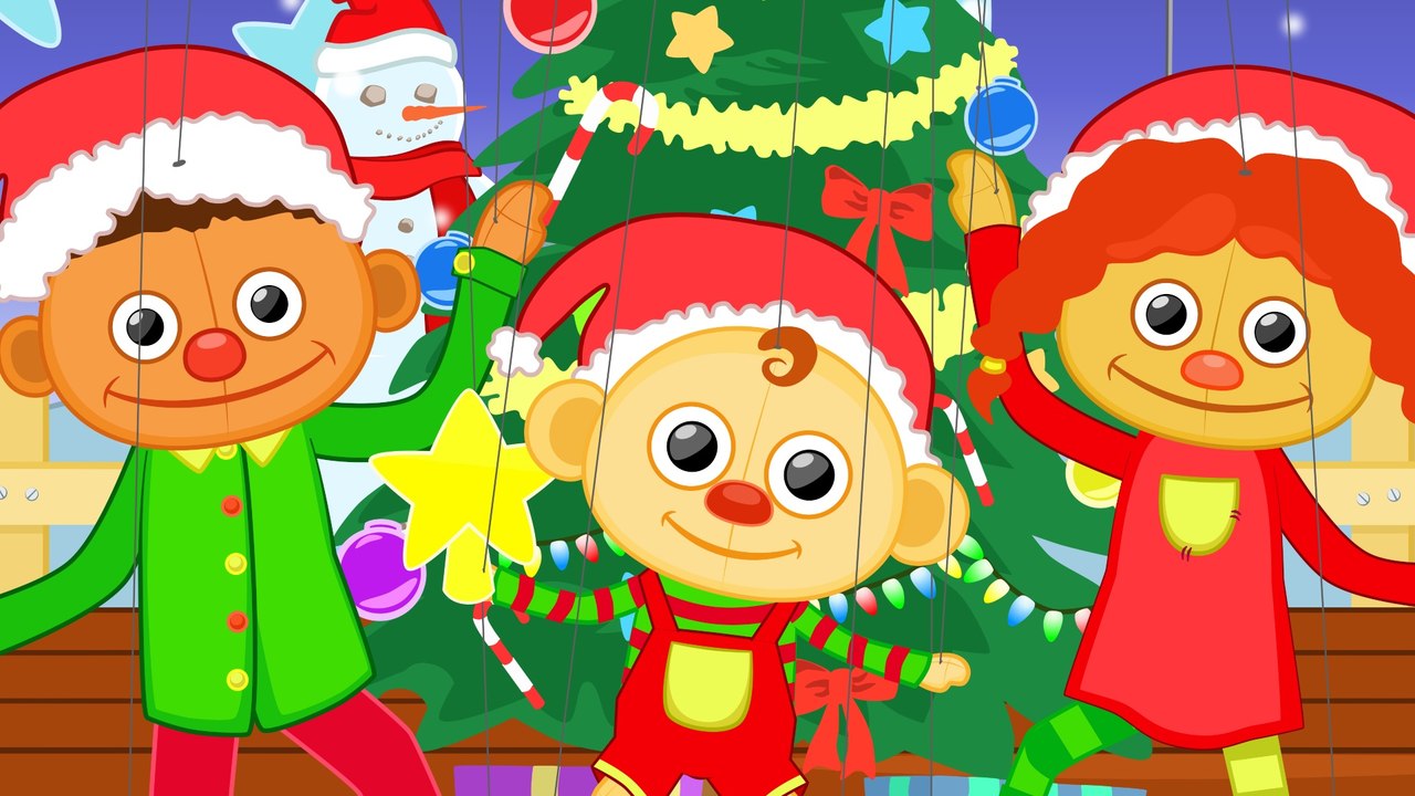 Jingle Bells with Puppet Family