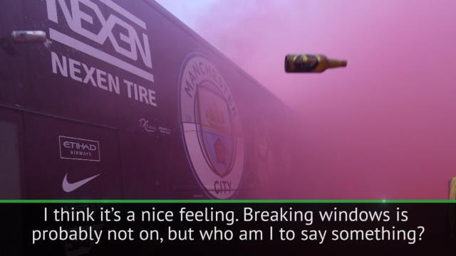 Liverpool fans bus attack was a 'nice feeling' - De Bruyne unfazed by incident