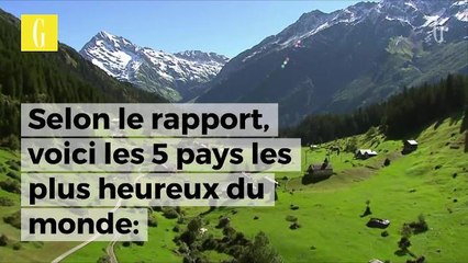 Connaissez-vous le pays le plus heureux du monde ?