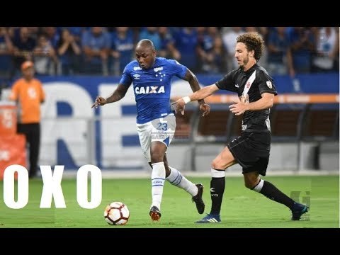 Cruzeiro 0 x 0 Vasco (HD) PAULINHO SAIU MACHUCADO - Melhores Momentos - Libertadores 04/04/2018