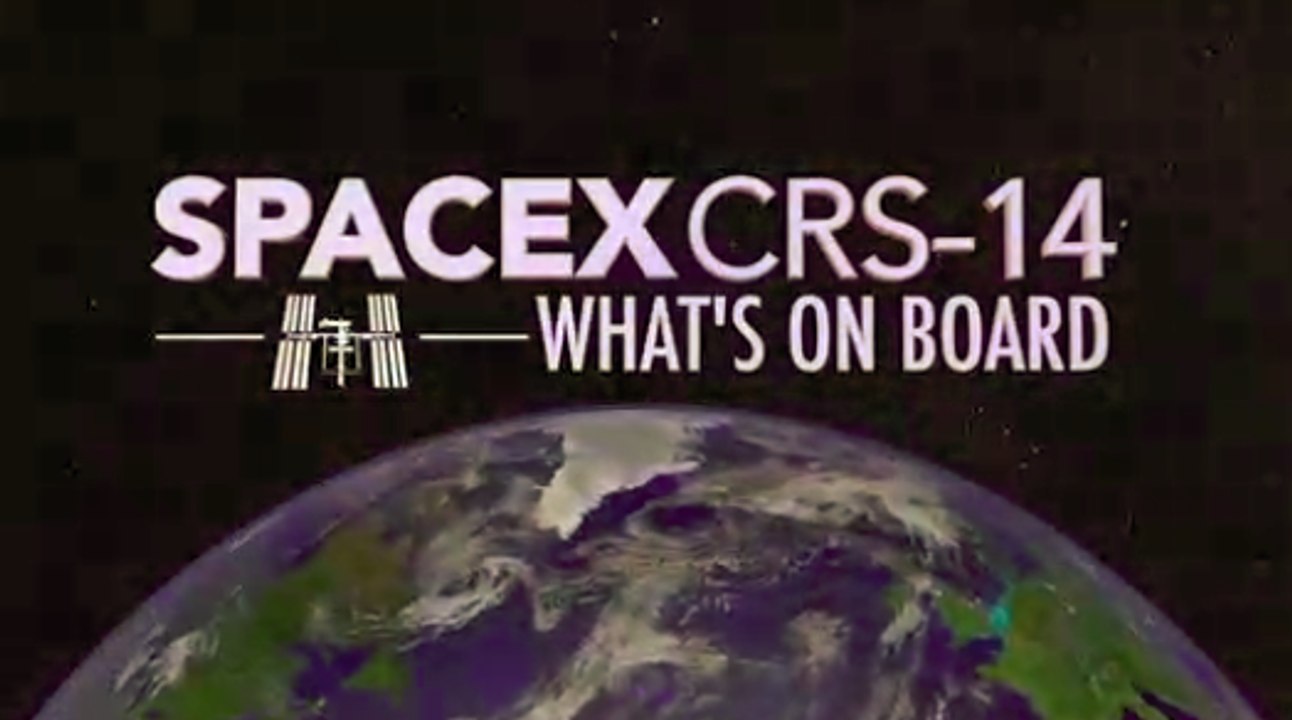 SpaceXs CRS-14 Mission to the Space Station Wha...