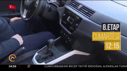 8. Etap cumartesi 12:15'te