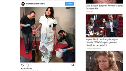 Le "projet secret" de Carla Bruni dévoilé