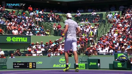 John Isner beats Zverev to win first Masters 1000 title! - Miami Open 2018 Final Highlights