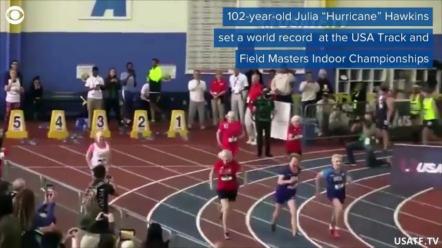 100-year-old and 102-year-old runners break world records