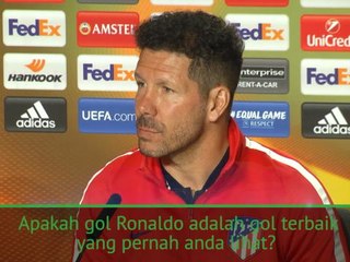 Gol Ronaldo Bukan Gol Terbaik - Simeone