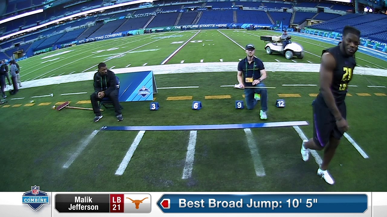 Texas linebacker Malik Jefferson's full 2018 NFL Scouting Combine workout