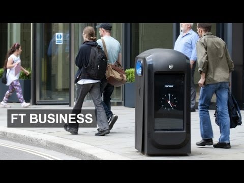 Recycling bins with a difference