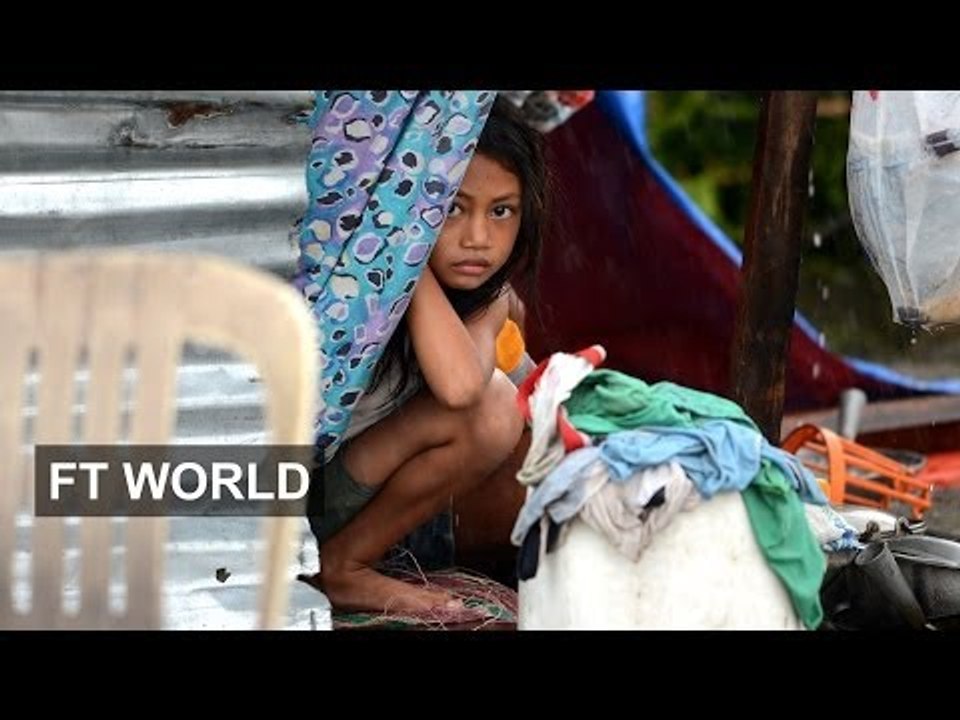 Typhoon devastates central Philippines
