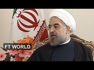Rouhani and Lionel Barber on Iran deal