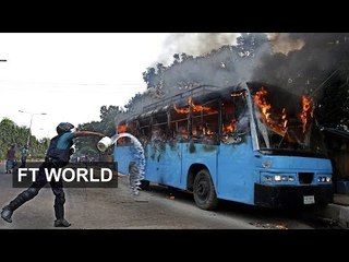 Violence threatens Bangladesh election