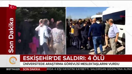 Eskişehir'de silahlı saldırı: 4 kişi hayatını kaybetti
