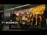 CES: Tech groups throw a curved TV