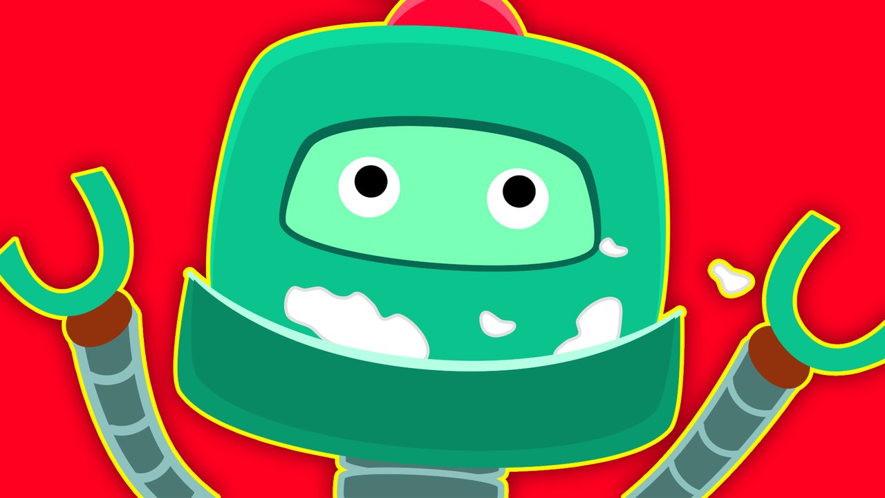 Cabeza Hombros Rodillas Pies con Robots