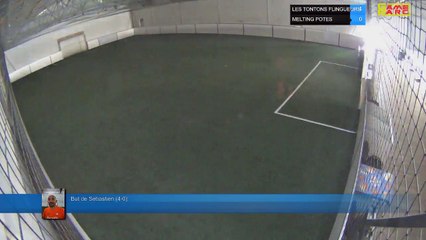 But de Sebastien (4-0) - LES TONTONS FLINGUEURS Vs MELTING POTES - 05/04/18 16:00 - LIGUE 2