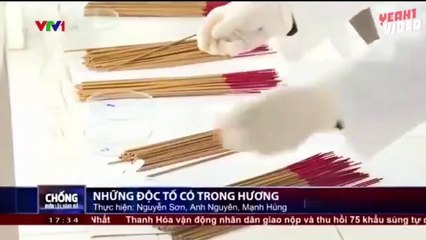 Giật mình những độc tố không thể ngờ tới trong hương