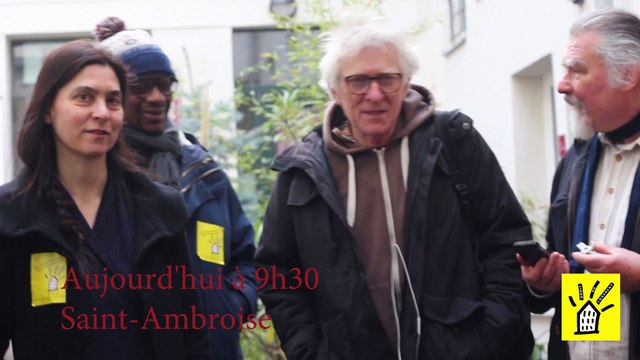 [Piquets anti-expulsions] Suspension de l'expulsion d'Anne-Marie dans le 11e !