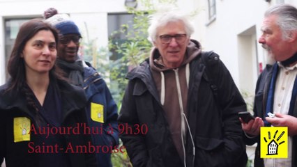 [Piquets anti-expulsions] Suspension de l'expulsion d'Anne-Marie dans le 11e !