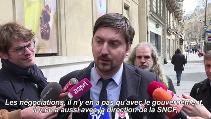 SNCF: les syndicats très sceptiques avant la table ronde