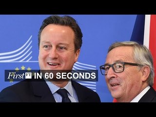 Cameron's EU bid, Google and WhatsApp support Apple | FirstFT