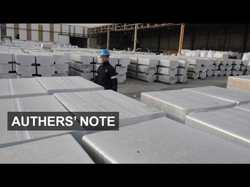 Lighter metals | Authers' Note