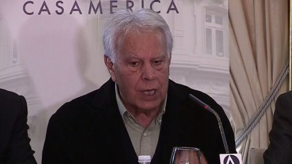 Felipe González se queja de Zapatero