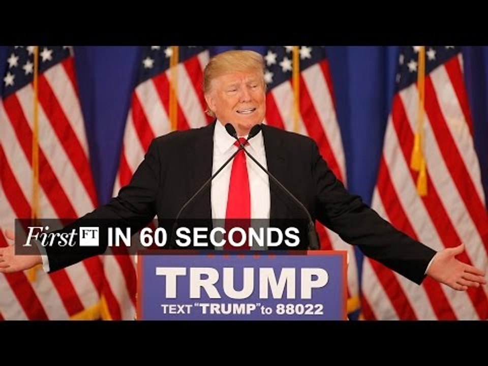 Trump wins two more states, Sir George Martin dies | FirstFT