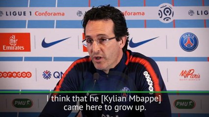 Emery keen for Mbappe to flourish at PSG