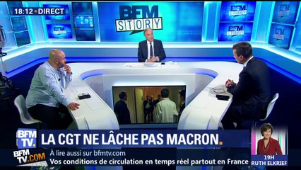 Grève SNCF: la CGT ne lâche pas Emmanuel Macron (1/2)