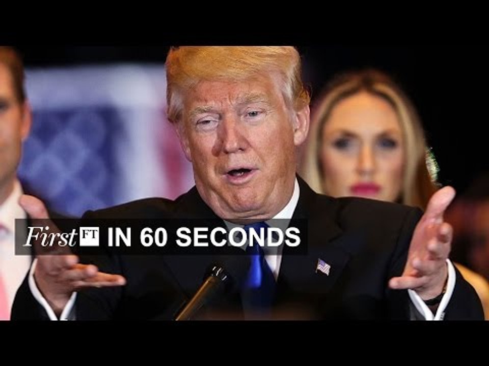Trump vows to unite Republicans | FirstFT