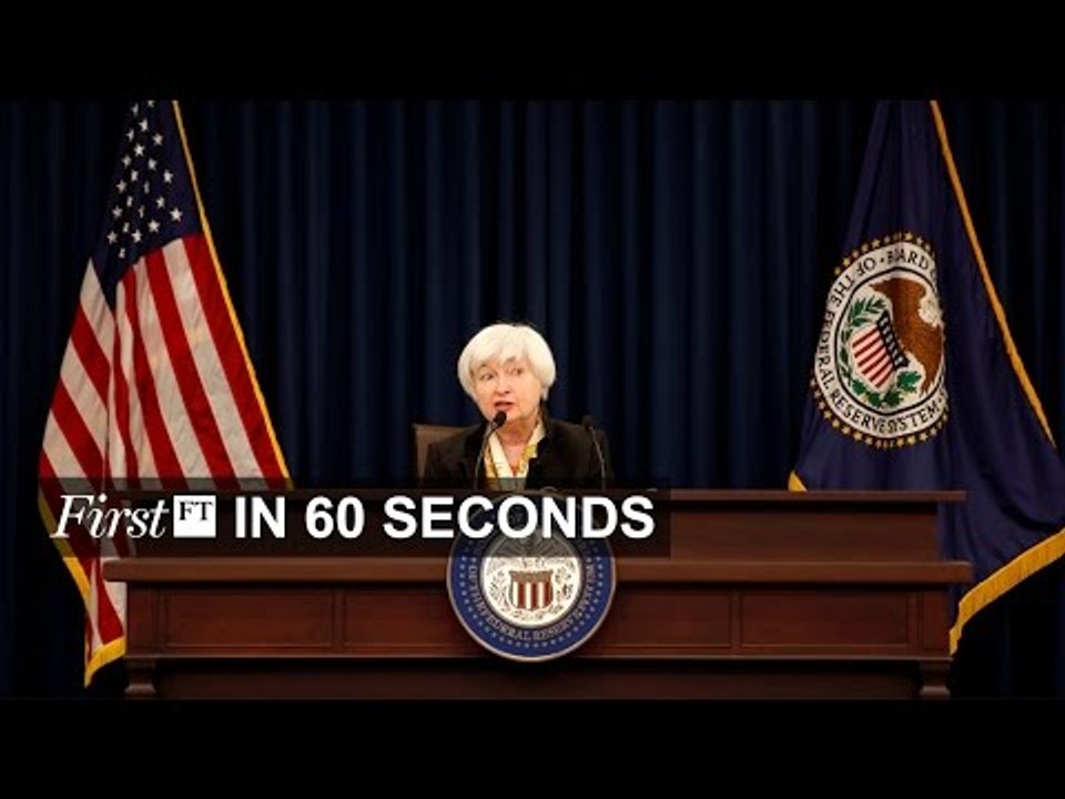 Fed keeps rates on hold, Trump rating drops | FirstFT